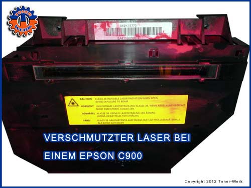 Laser Verdreckung