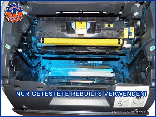 Laserdrucker Toner verdreckung